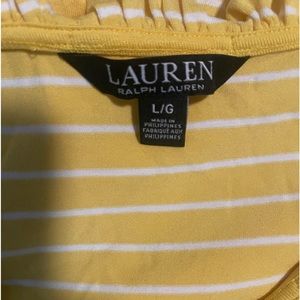 Ralph Lauren ruffle shirt